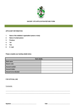 How to Submit Refund Form Online to Sacssp