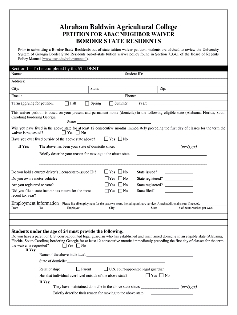 Get and Sign Neighbor Waiver 2015-2022 Form