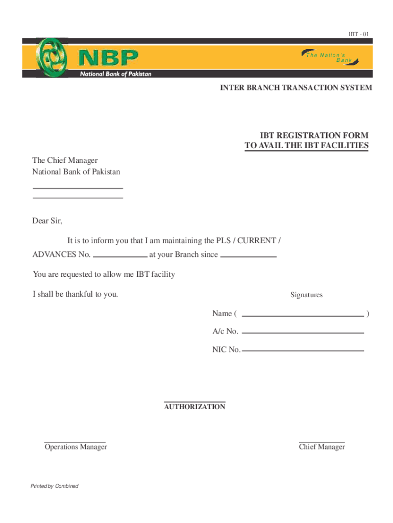 Nbp Ibt  Form