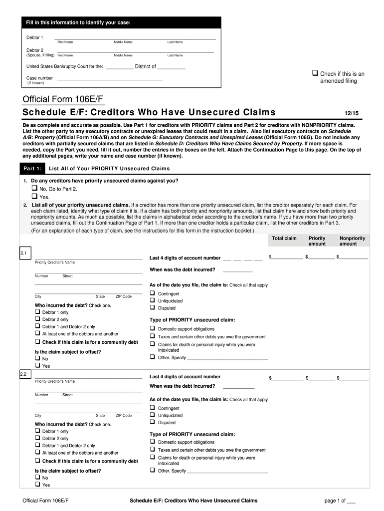 106e F Form