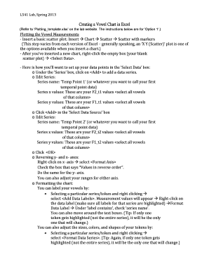 Vowel Chart Template  Form