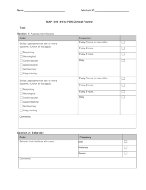 Ky Map 249  Form