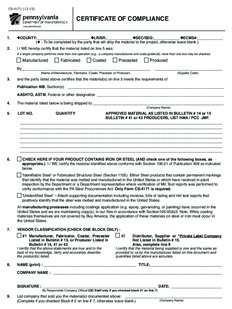 Get and Sign Cs 4171 2015 Form