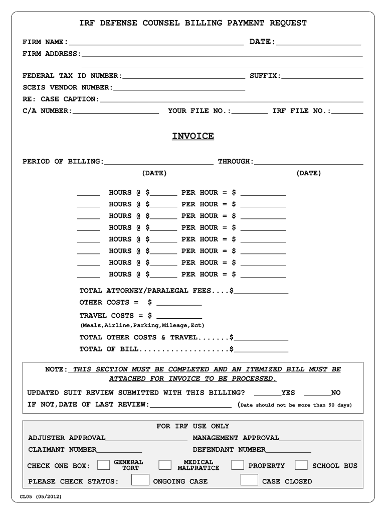 Irf Sc  Form