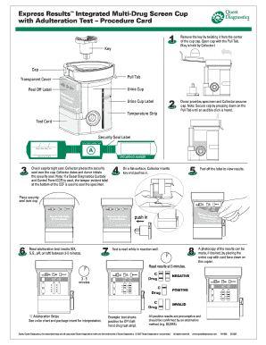 Express Results Drug Test  Form
