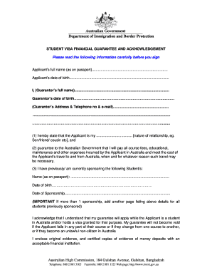 Sample Of A Guarantor Form Fill Out And Sign Printable Pdf Template Signnow
