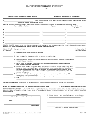Sole Proprietorship Template Fill Out And Sign Printable Pdf Template Signnow