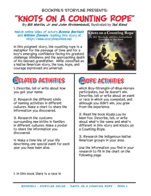 Knots on a Counting Rope PDF  Form