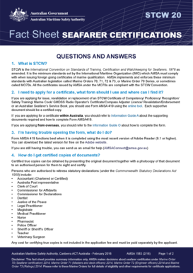 Stcw Questions and Answers PDF  Form