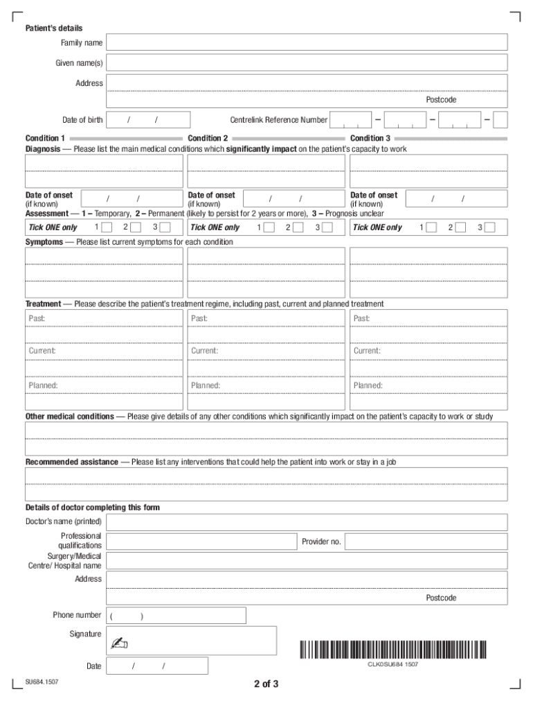  Verification of Medical Conditions 2015