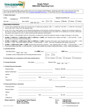 Single Patient Lab Reporting Form New