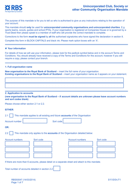 Rbs50047  Form