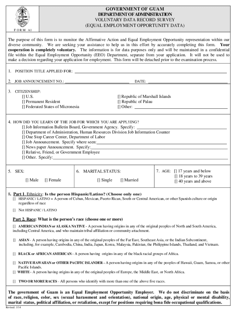 Doa Gov Guam  Form