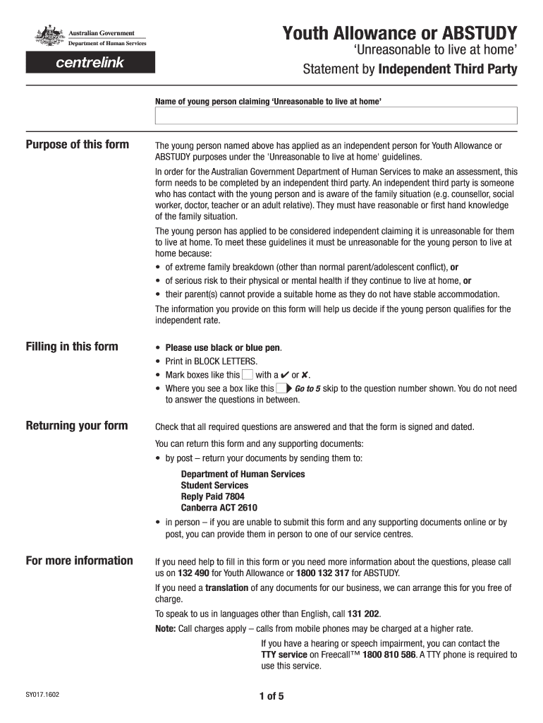 Sy017  Form