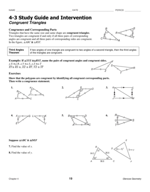 4 3 Study Guide and Intervention  Form