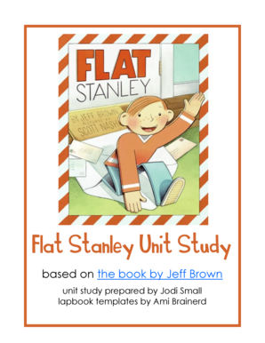 Flat Stanley Template  Form