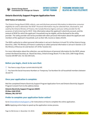  Oesp Application 2015