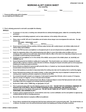 Opnav Forms