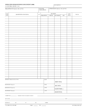 Navsup Form 1282