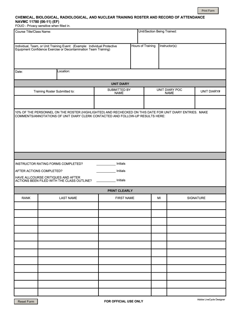 Get and Sign Navmc 11780  Form