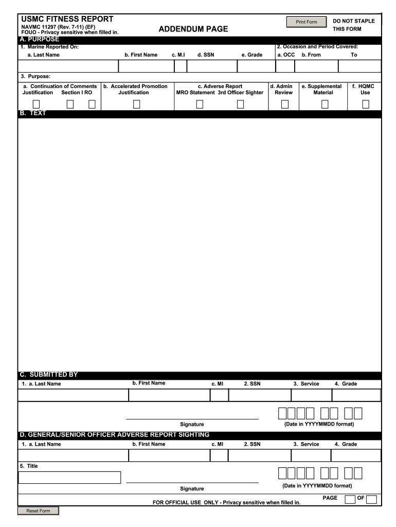 Get and Sign Usmc Financial Paper 2011-2022 Form