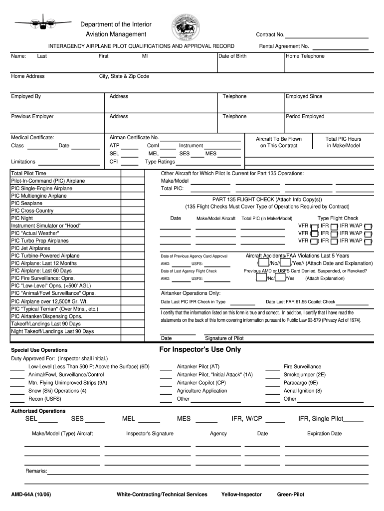 Oas 64a  Form