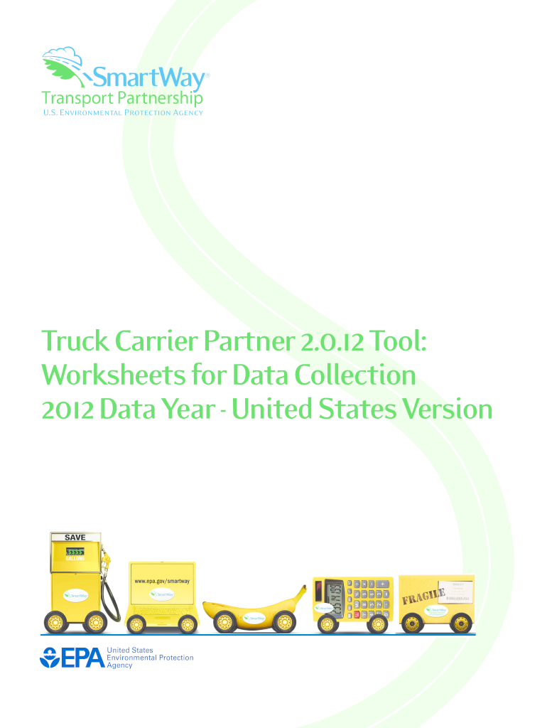 Get and Sign Truck Carrier Tool Worksheets, All PDF  US Environmental    Epa  Form