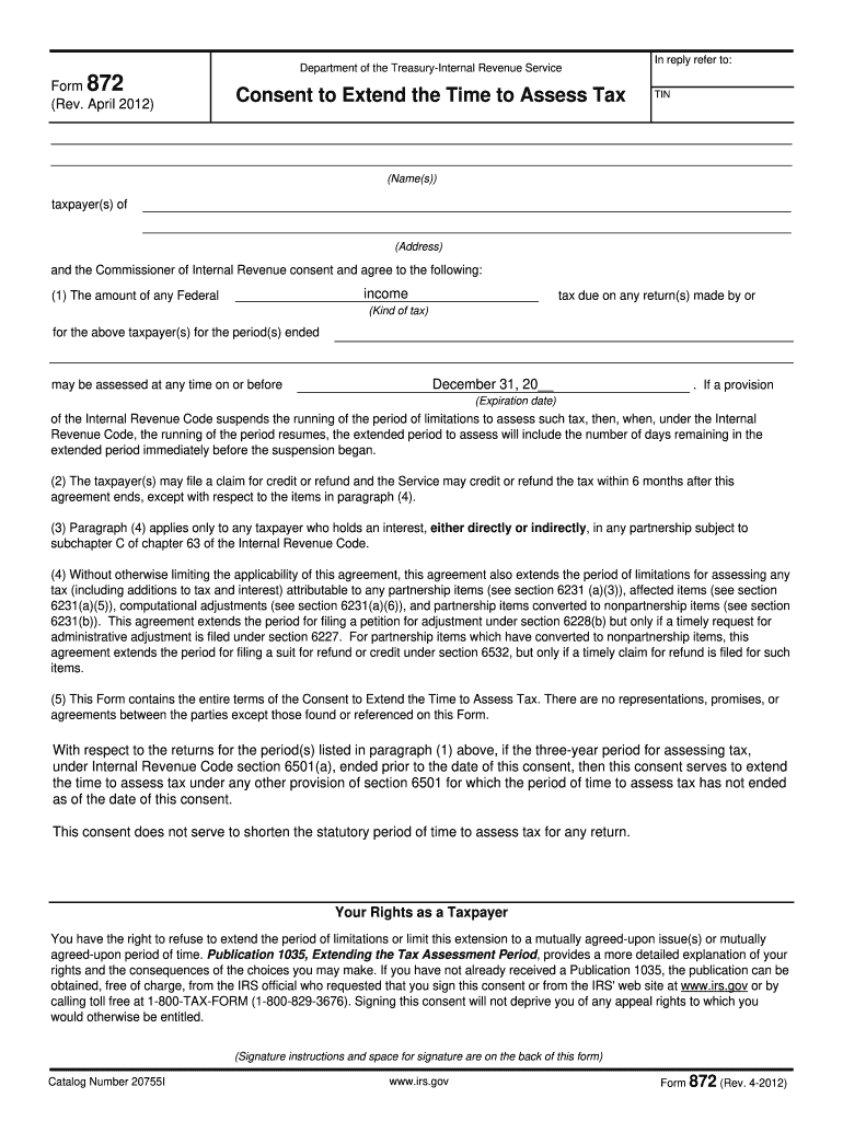  Consent Form to Talk to Irs 2012
