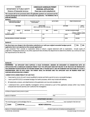 Alaska Form 12 299 84