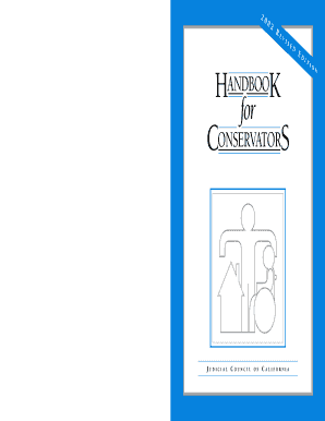 California Conservatorship Handbook  Form