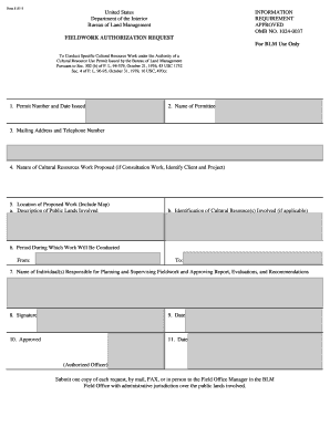 Blm Form 8151 3