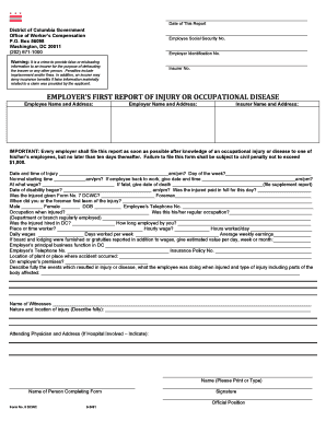 Disease Dcwc  Form