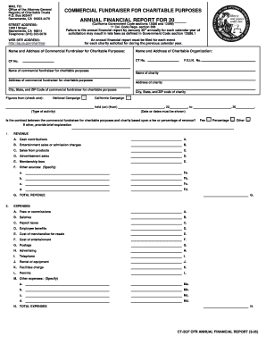 CT 2CF Form, PDF Attorney General Oag Ca