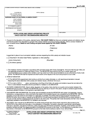 ALA FL 002 Court of Alameda Alameda Courts Ca  Form