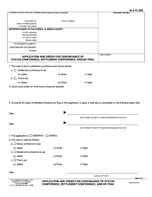 ALA FL 055 ATTORNEY or PARTY WITHOUT ATTORNEY Name, State Bar Number, and Address for COURT USE ONLY FAX NO Alameda Courts Ca  Form