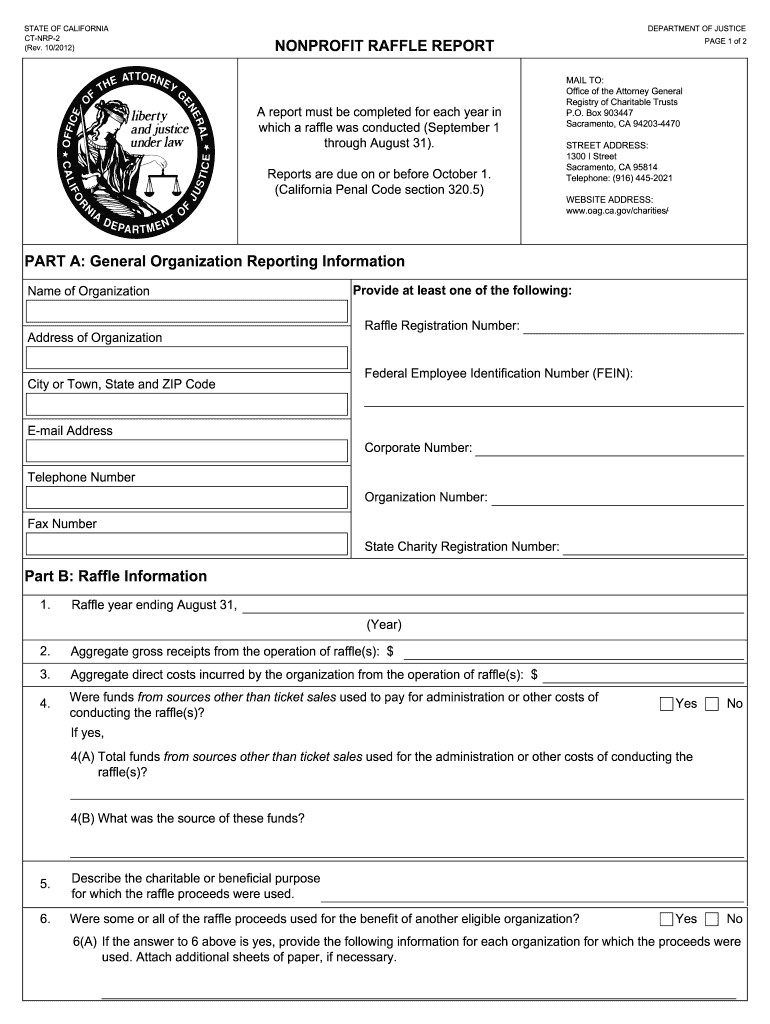  Ct Nrp 2 Form 2012-2024