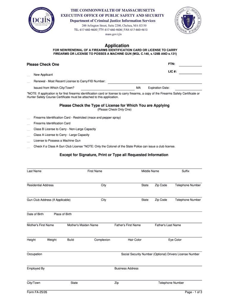 Application for Renewal Form Fa 25 26