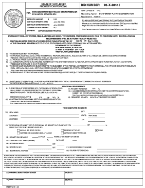 BID NUMBER 06 X 38413  Form