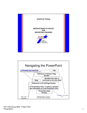 Texas Cr3  Form