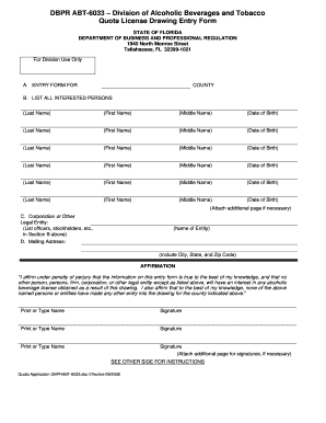 Microsoft Wordquota Form