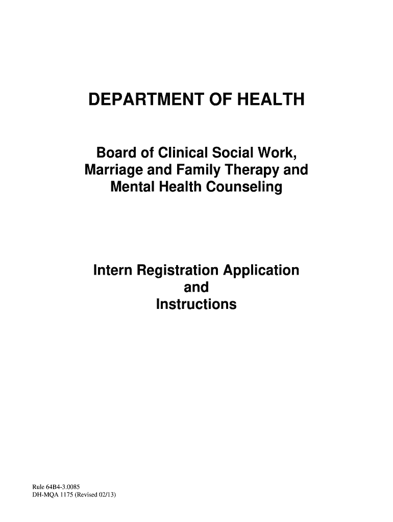  Fl Doh and Sw Registered Intern Form 2013-2024