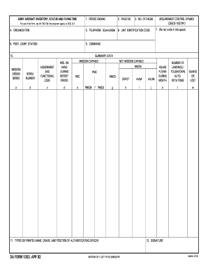 Da Form 1352