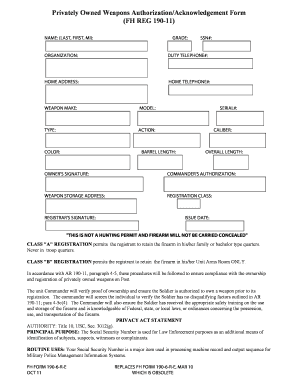 190 6 R E  Form