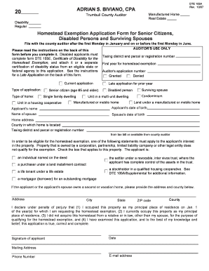 Trumbull County Auditor Property Search  Form