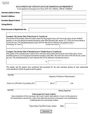 Transfer Property Title  Form