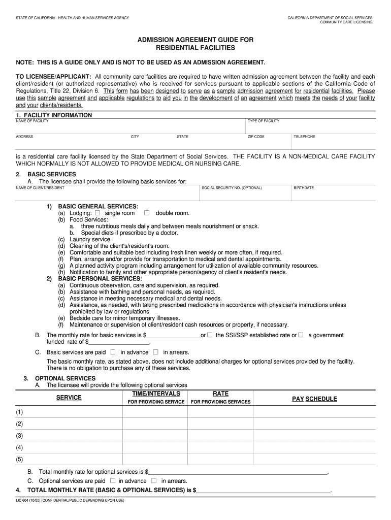  Admission Agreement 2005-2024