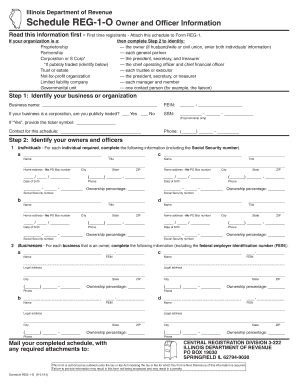 Reg 1 O  Form