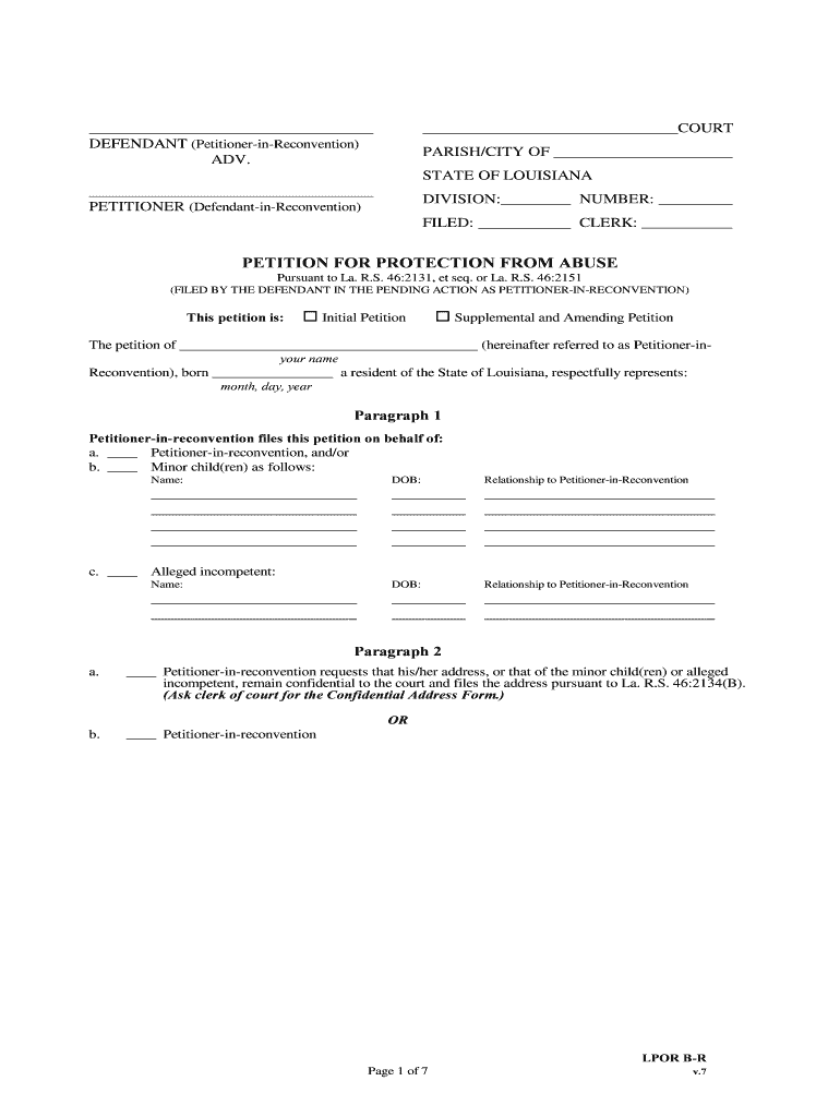 Affidavit and Revenue Certification Louisiana Statement B  Form
