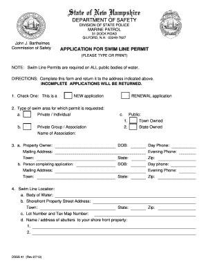 Nh Swim Raft Rules  Form