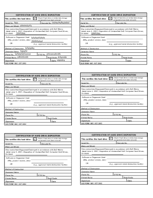 Dlis Form 1867